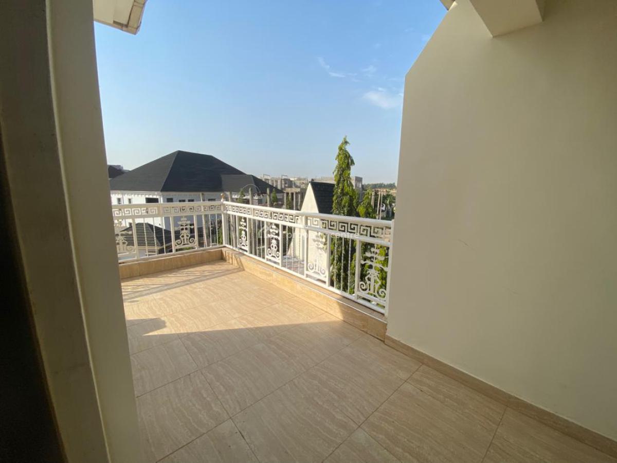 Partly Furnished 5 Bedrooms Semidetached Duplex, Wuye, Abuja, Semi-detached Duplex for Rent