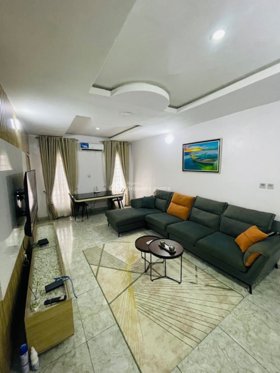 Luxury Furnished  2 Bedroom  Apartment with Pool, Gym & 24/7hrs Power, Chevron, Lekki, Lagos, Flat / Apartment Short Let