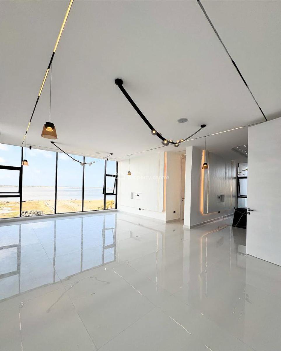 Aesthetically Built 5 Bed Detached Waterfront Mansion+ Pool + Cinema, Video Available on Request, Osapa, Lekki, Lagos, Detached Duplex for Sale