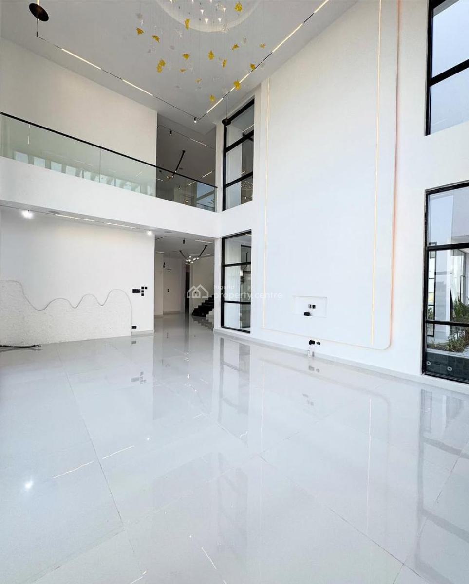 Aesthetically Built 5 Bed Detached Waterfront Mansion+ Pool + Cinema, Video Available on Request, Osapa, Lekki, Lagos, Detached Duplex for Sale