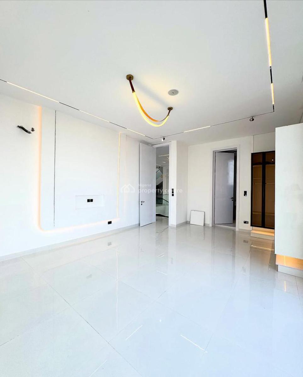 Aesthetically Built 5 Bed Detached Waterfront Mansion+ Pool + Cinema, Video Available on Request, Osapa, Lekki, Lagos, Detached Duplex for Sale