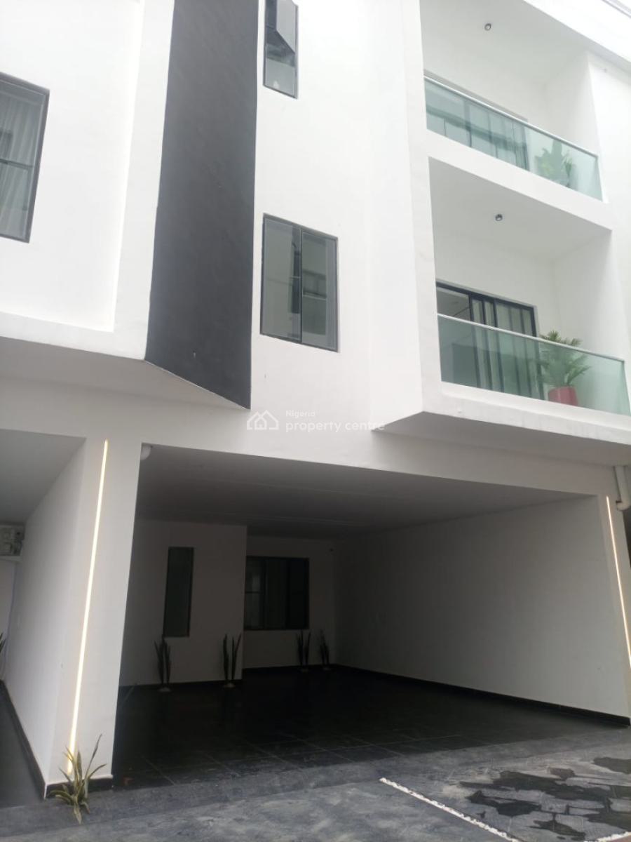 4 Bedroom Terrace Duplexes with a Bq + Gym + Swimming Pool + Playing G, Ikate Rhs, Ikate, Lekki, Lagos, Terraced Duplex for Sale