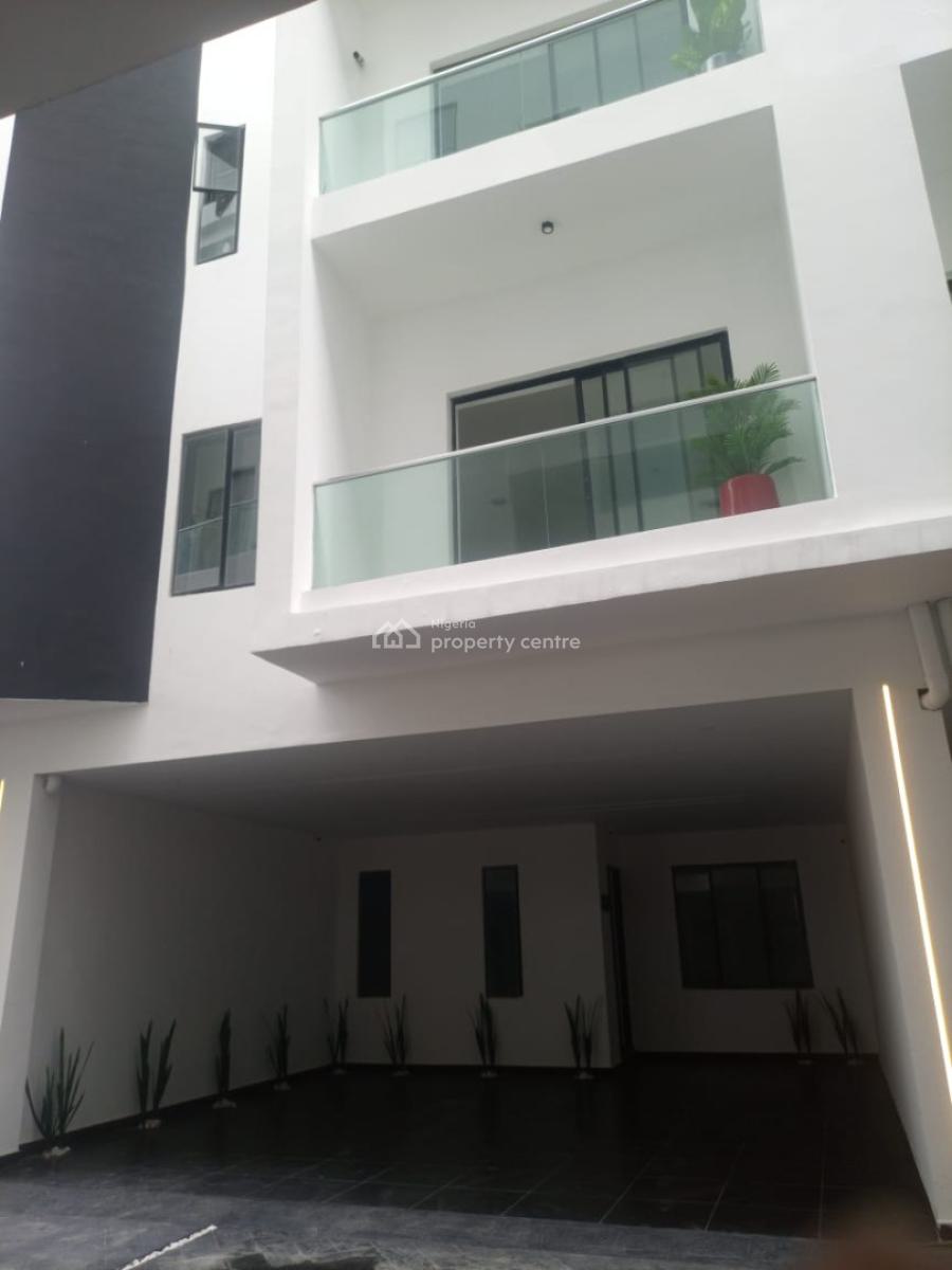 4 Bedroom Terrace Duplexes with a Bq + Gym + Swimming Pool + Playing G, Ikate Rhs, Ikate, Lekki, Lagos, Terraced Duplex for Sale