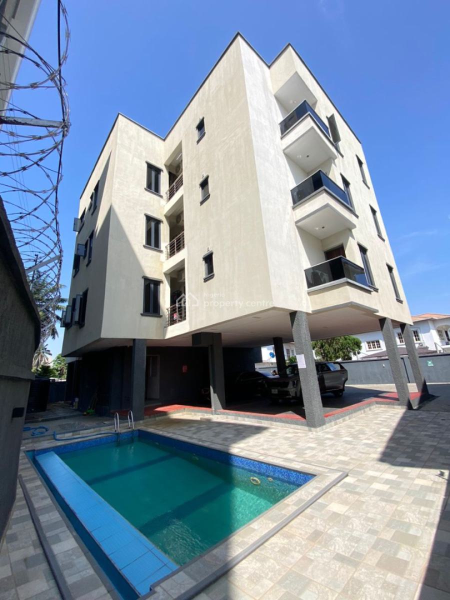 3 Bedroom Apartment with Pool, Bourdillon, Ikoyi, Lagos, Flat / Apartment for Rent