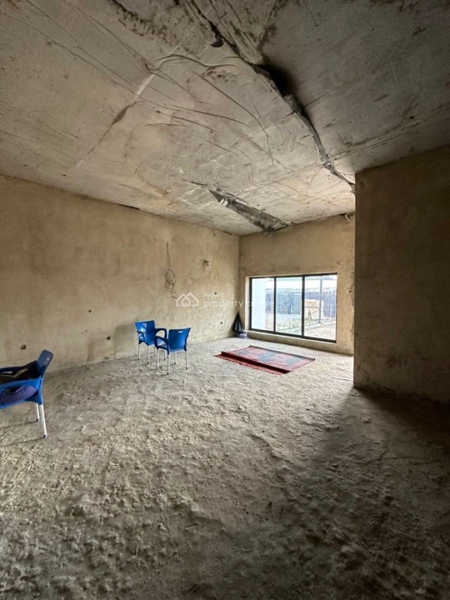 Spacious 4 Bedroom Terrace Duplex (carcass), Gwarinpa, Abuja, Terraced Duplex for Sale