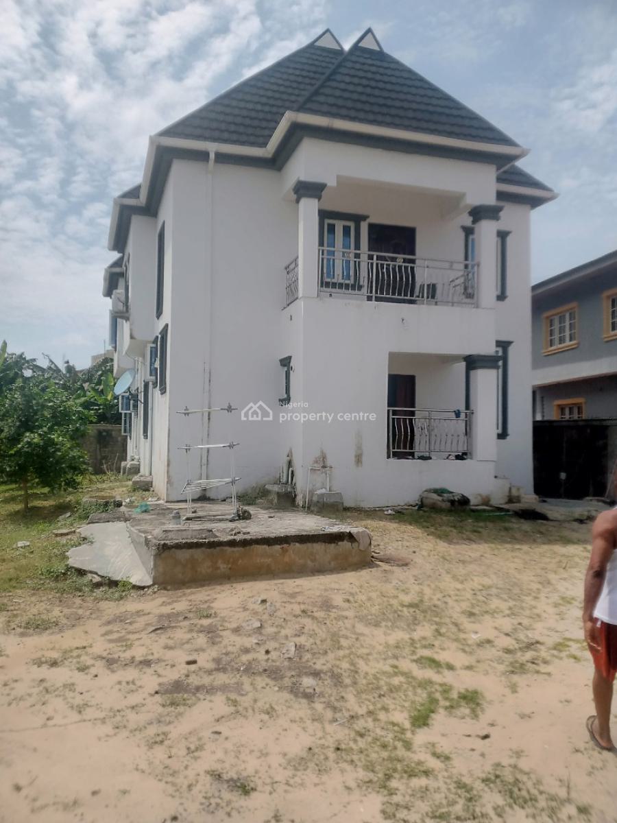 Beautiful and Solidly Built 5 Bedroom Duplex on More Than One Plot, Behind Davitech Filling Station Phase 2, Oribanwa, Ibeju Lekki, Lagos, Detached Duplex for Sale
