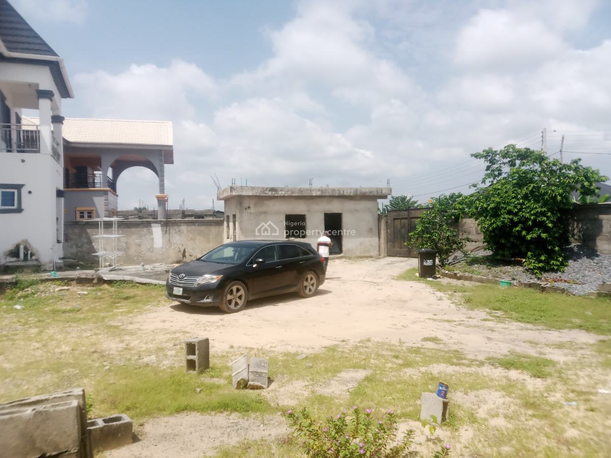 Beautiful and Solidly Built 5 Bedroom Duplex on More Than One Plot, Behind Davitech Filling Station Phase 2, Oribanwa, Ibeju Lekki, Lagos, Detached Duplex for Sale