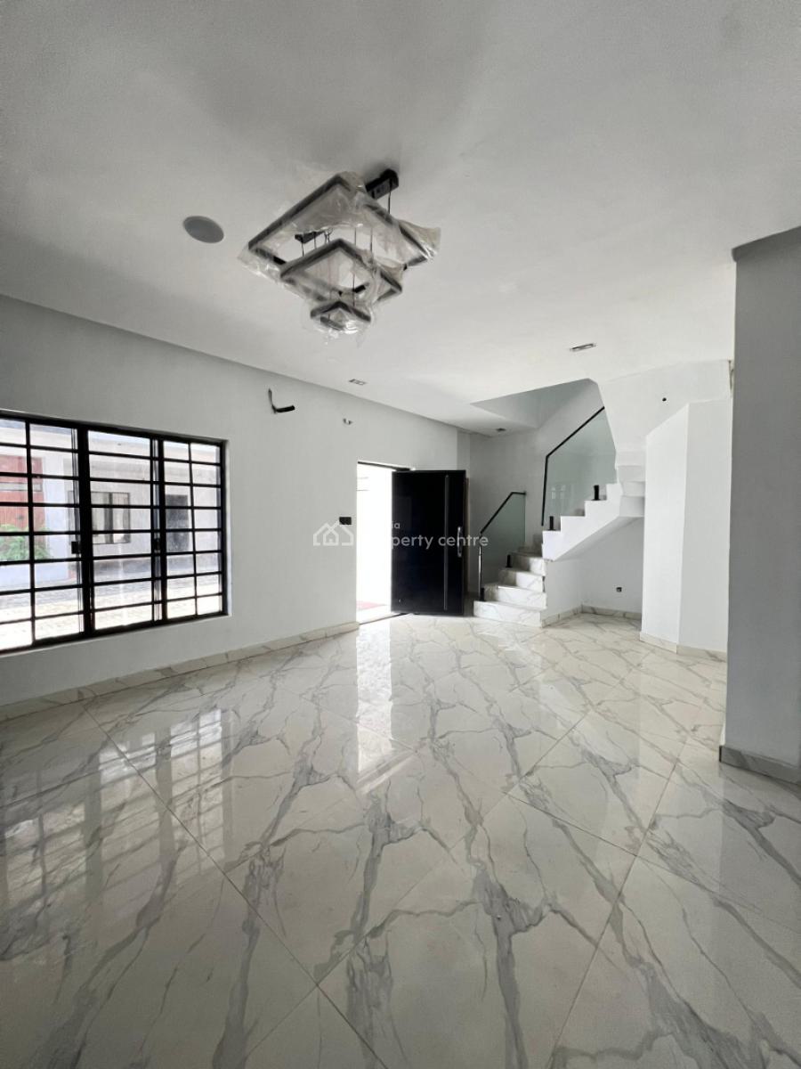 Well Built 4 Terraced Duplex with Bq in a Secure Estate, Ikota, Lekki, Lagos, Terraced Duplex for Sale