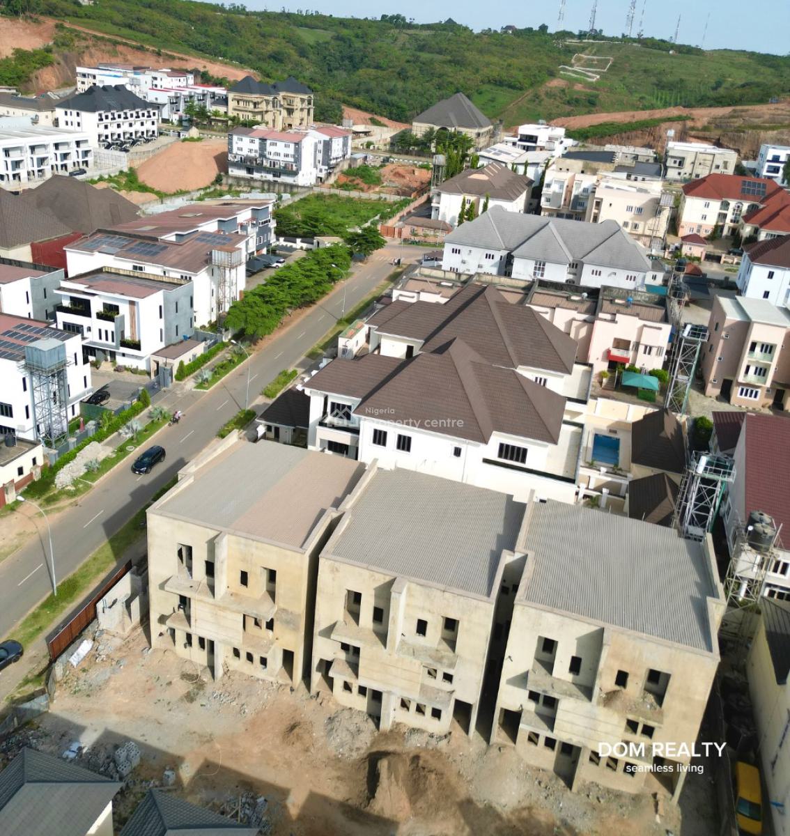 4 Bedroom Terrace Duplex, Guzape District, Abuja, Terraced Duplex for Sale