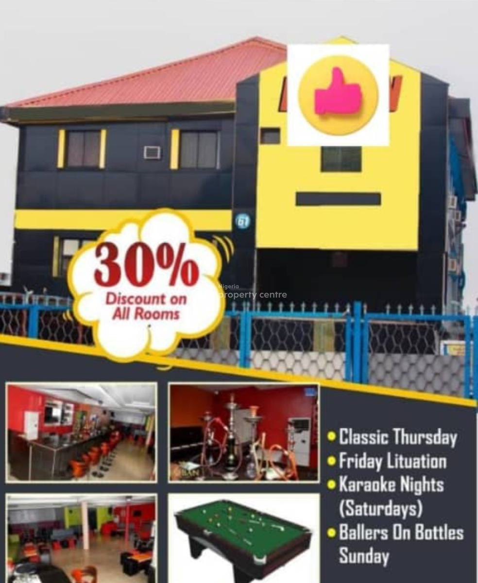 84 Room Functional Twin Building Hotellarge Swimming Pool   3 Event Ha, Ogba, Ikeja, Lagos, Hotel / Guest House for Rent