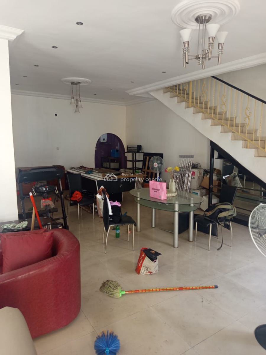 Spacious Semi Furnished 4 Bedroom Terraced with a Mini Flat Bq, Omole Phase 1, Ikeja, Lagos, Terraced Duplex for Rent