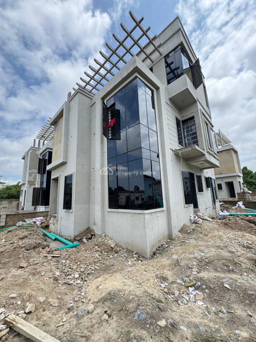 Nicely Built 4 Bedroom Detached Duplex Plus Gym and Rooftop, Surulere, Lagos, Detached Duplex for Sale