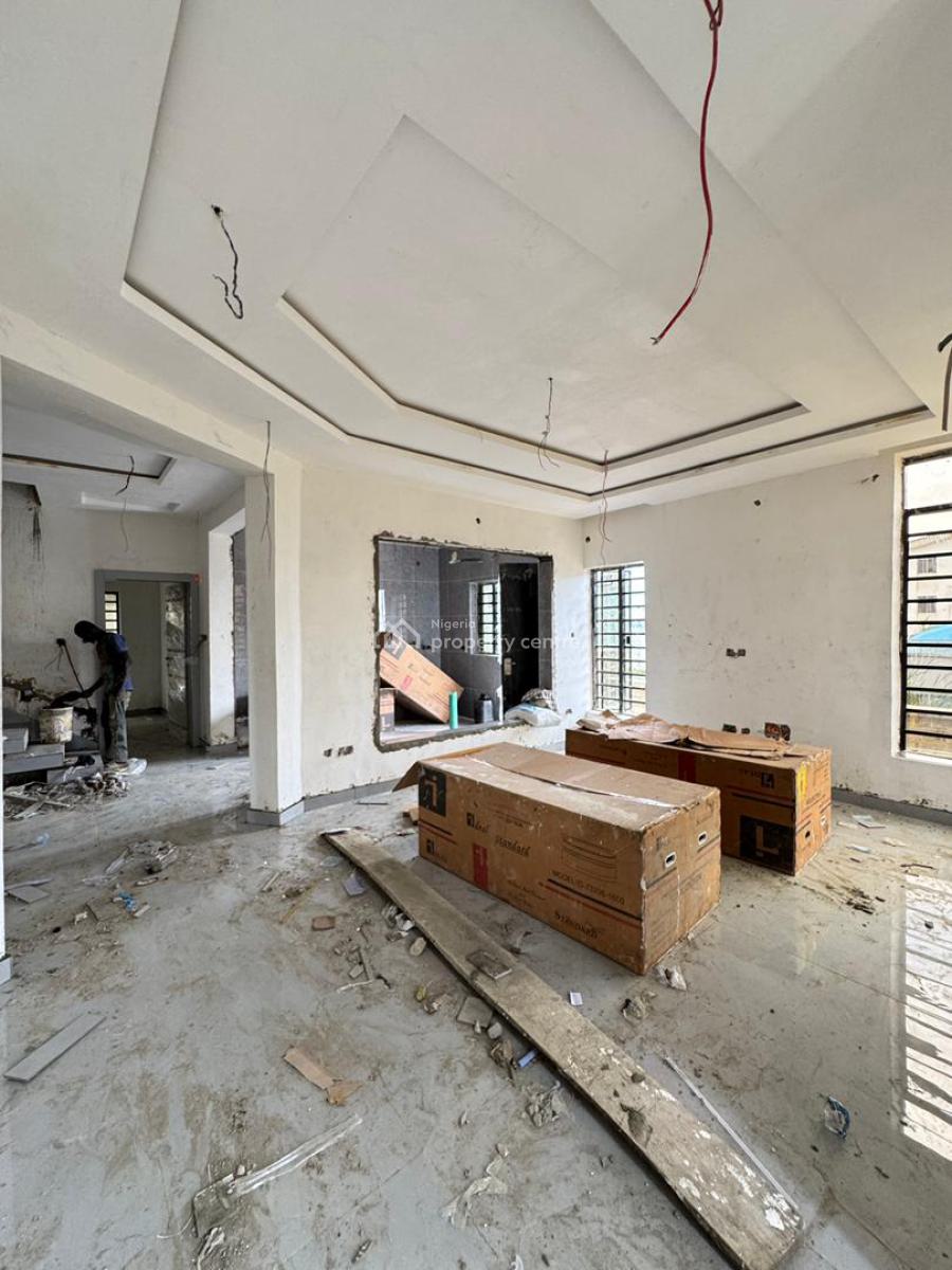 Nicely Built 4 Bedroom Detached Duplex Plus Gym and Rooftop, Surulere, Lagos, Detached Duplex for Sale