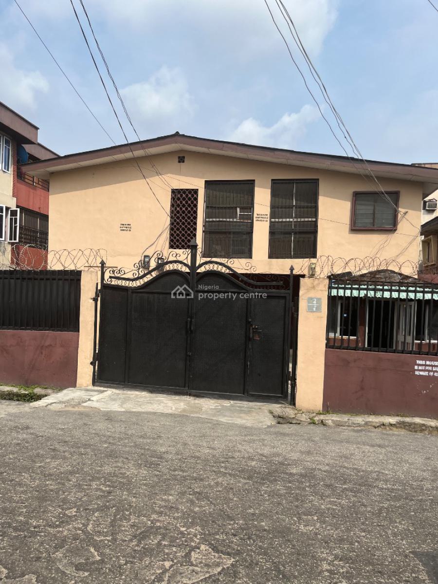 Block of Flats of 3 Bedrooms, Off Nuru Oniwo, Adelabu, Surulere, Lagos, Block of Flats for Sale