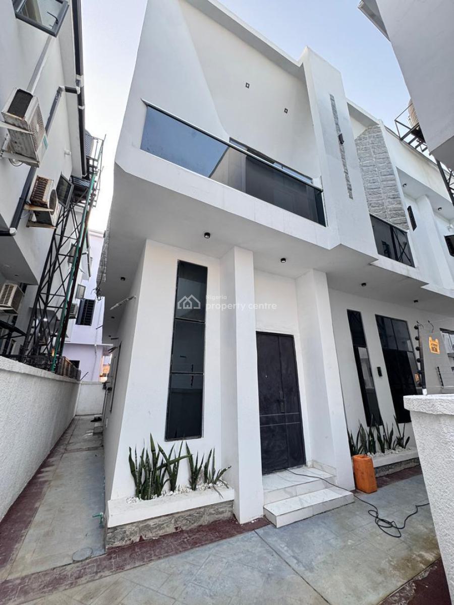 Newly Built 4-bedroom Semi-detached Duplex with Bq, Orchid Road, Lekki, Lagos, Semi-detached Duplex for Rent