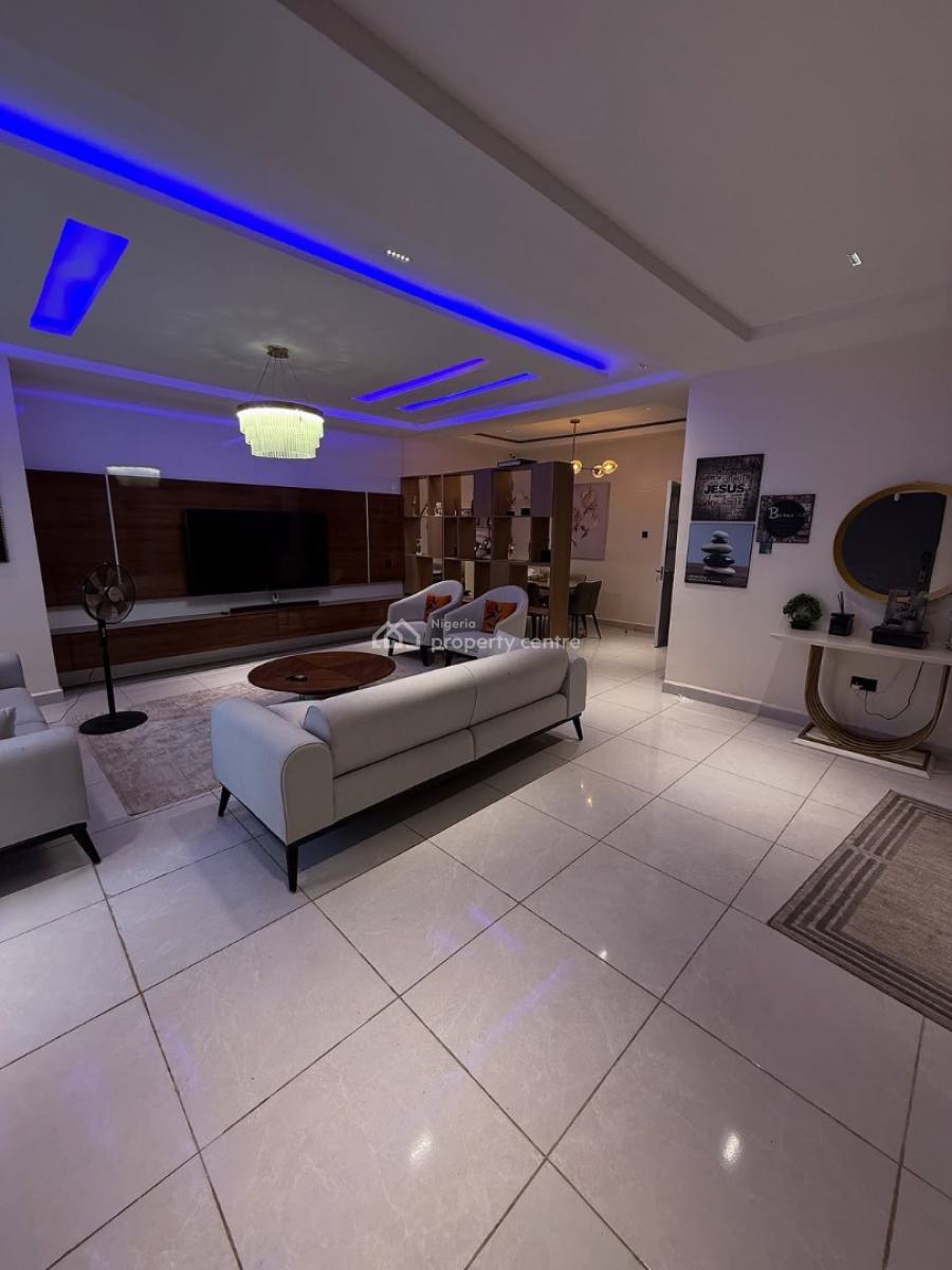 Elegant 4 Bedroom Terrace Duplex with Bq, Guzape District, Abuja, Terraced Duplex for Sale