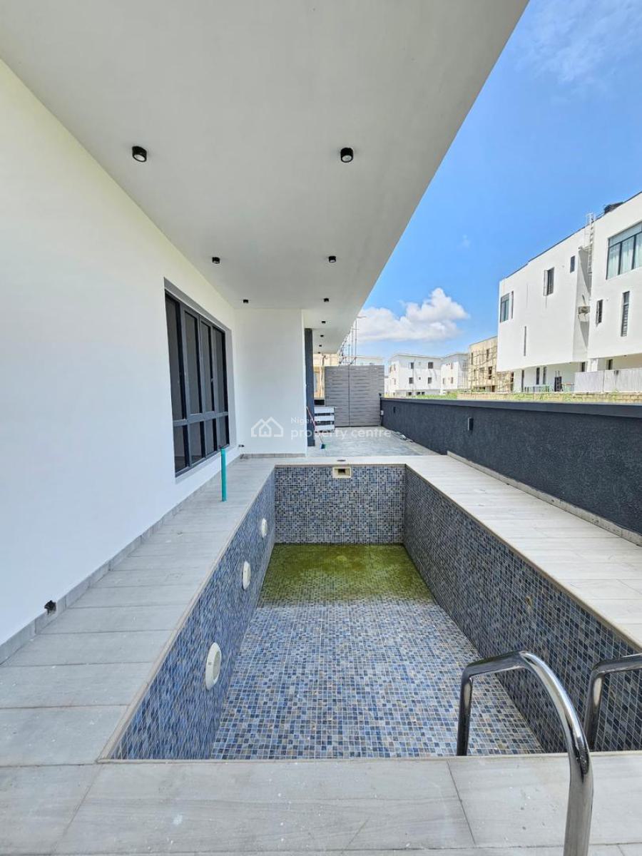 Contemporary 5 Bedroom Detached Duplex with Bq, Cinema and Pool, Ikate, Lekki, Lagos, Detached Duplex for Sale