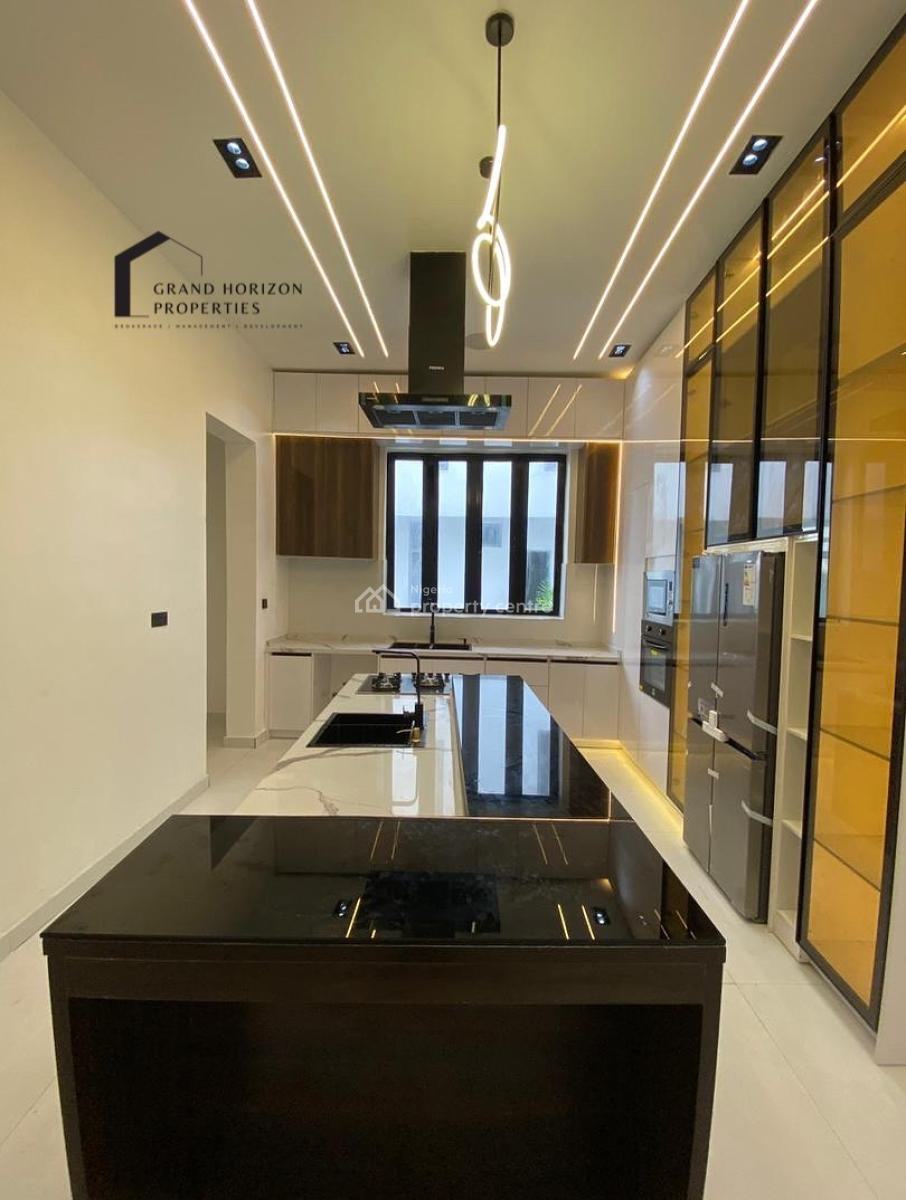 a Lovely 5 Bedroom Fully Detached Duplex with Pool, Cinema & Bq, Osapa, Lekki, Lagos, Detached Duplex for Sale