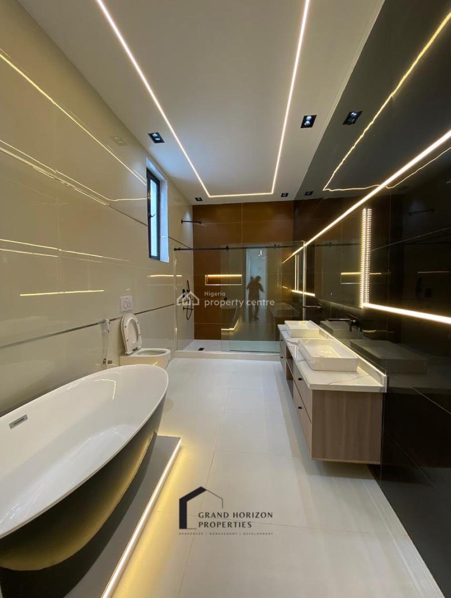 a Lovely 5 Bedroom Fully Detached Duplex with Pool, Cinema & Bq, Osapa, Lekki, Lagos, Detached Duplex for Sale