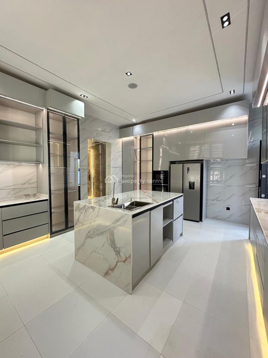 Exquisite 5 Bedroom Detached Duplex with Bq at Chevron, Chevron, Lekki, Lagos, Detached Duplex for Sale