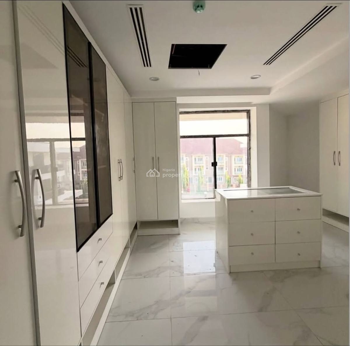 Newly Constructed 6 Bedroom Fully Detached Villas with a Maid Room, Guzape District, Abuja, Detached Duplex for Sale