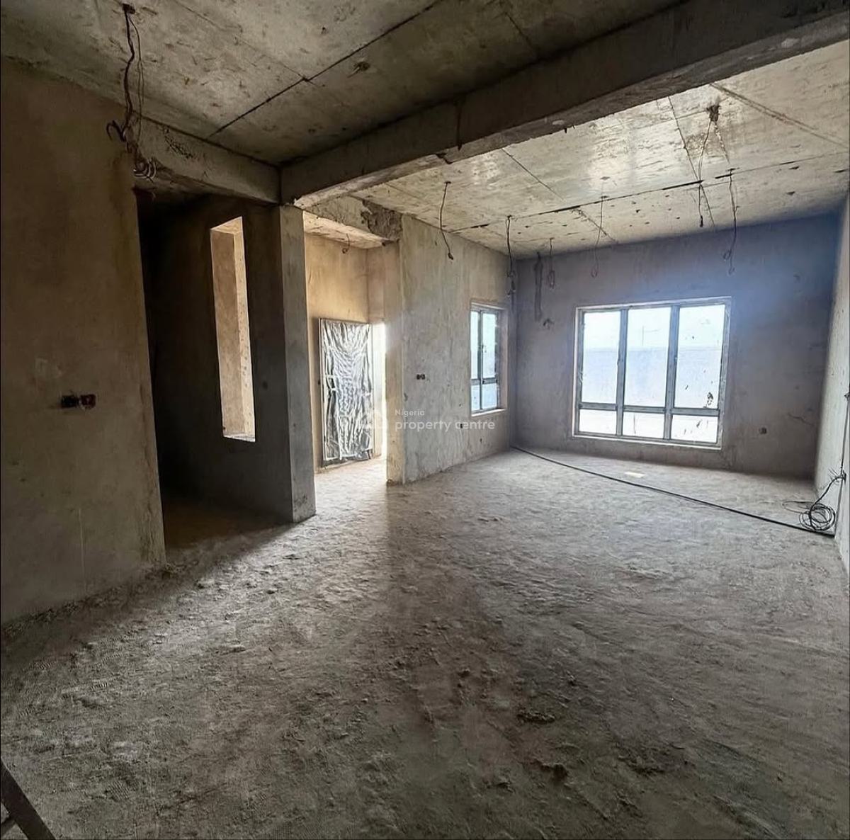 Newly Constructed 4 Bedroom Terrace Duplex with a Room Boys Quarters, Guzape District, Abuja, Terraced Duplex for Sale