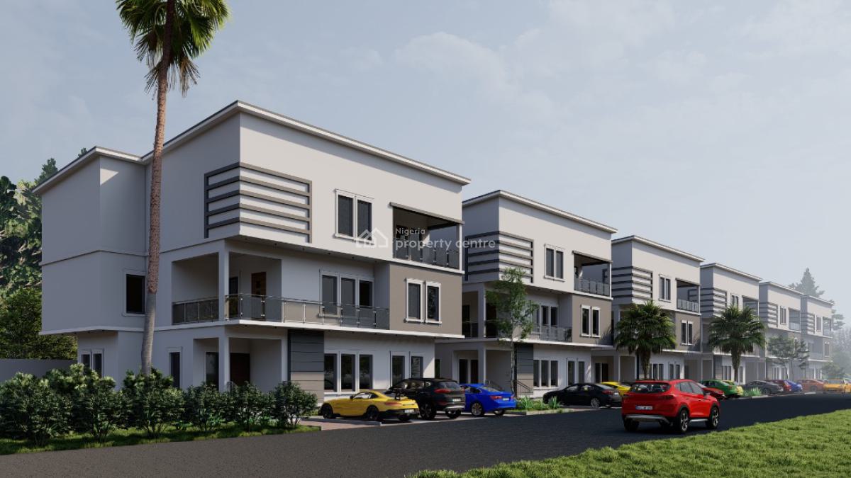 5 Numbers of 6 Bedrooms and 5 Bedrooms  All En-suite Ample, Wuye, Abuja, Terraced Duplex for Sale