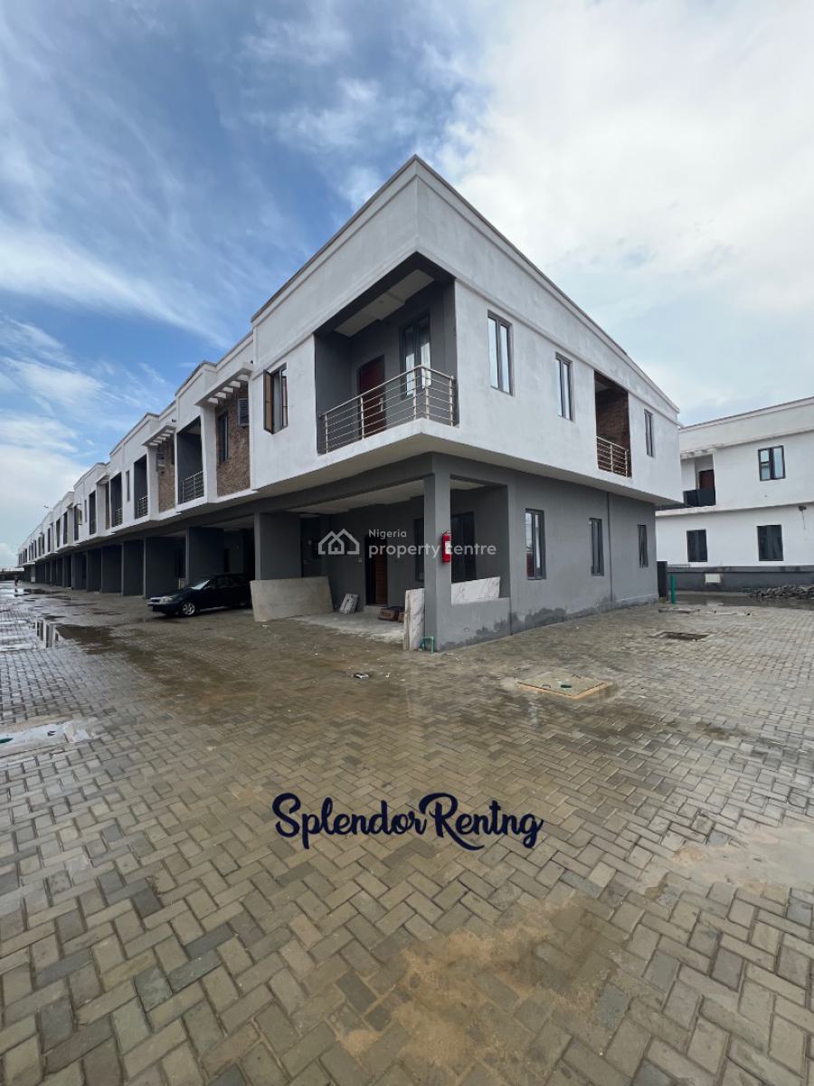 Newly Built 4 Bedroom Terrace Duplex with a Swimming Pool, Ajah, Lagos, Terraced Duplex for Rent