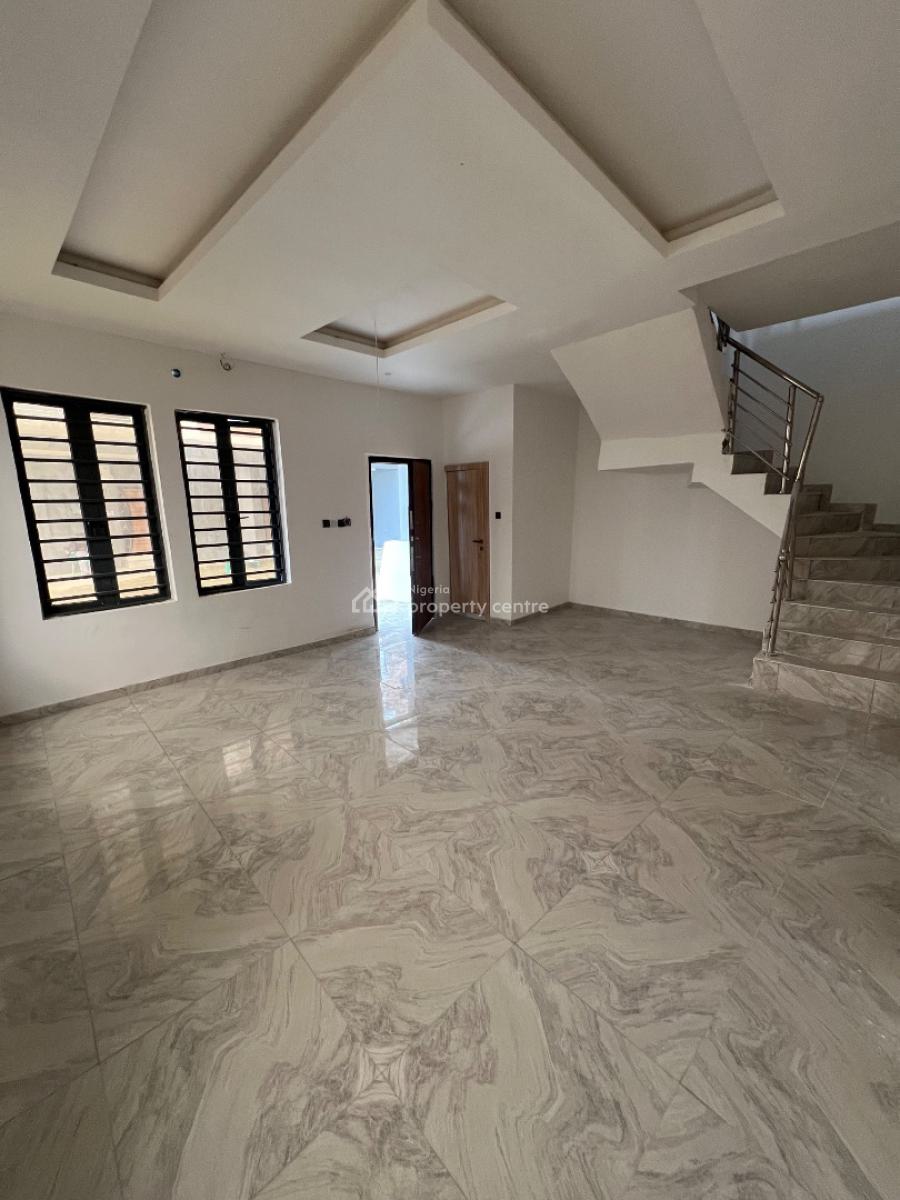 Newly Built 4 Bedroom Terrace Duplex with a Swimming Pool, Ajah, Lagos, Terraced Duplex for Rent