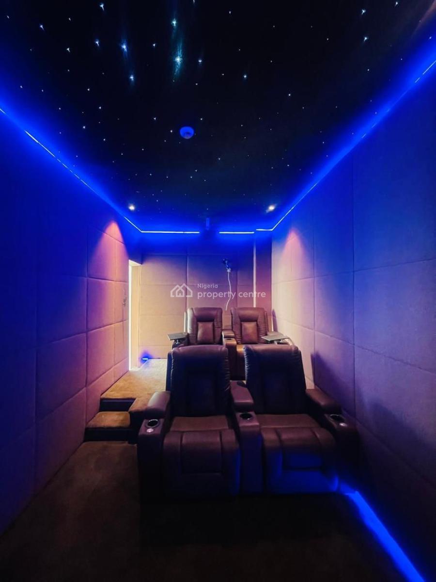 Pristine Smart 5 Bed Fully Detached Duplex with Bq+ Pool&cinema, Pristine Smart 5 Bed Fully Detached Duplex with Bq+ Pool&cinema, Lekki, Lagos, House for Sale
