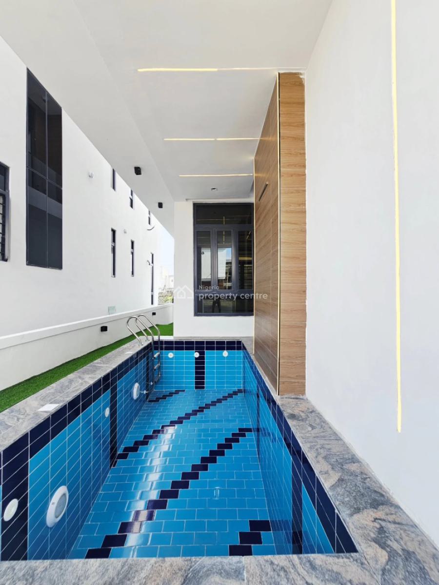 Brand New 5 Bedroom Detached Duplex with Swimming Pool, Chevron, Lekki, Lagos, Detached Duplex for Sale