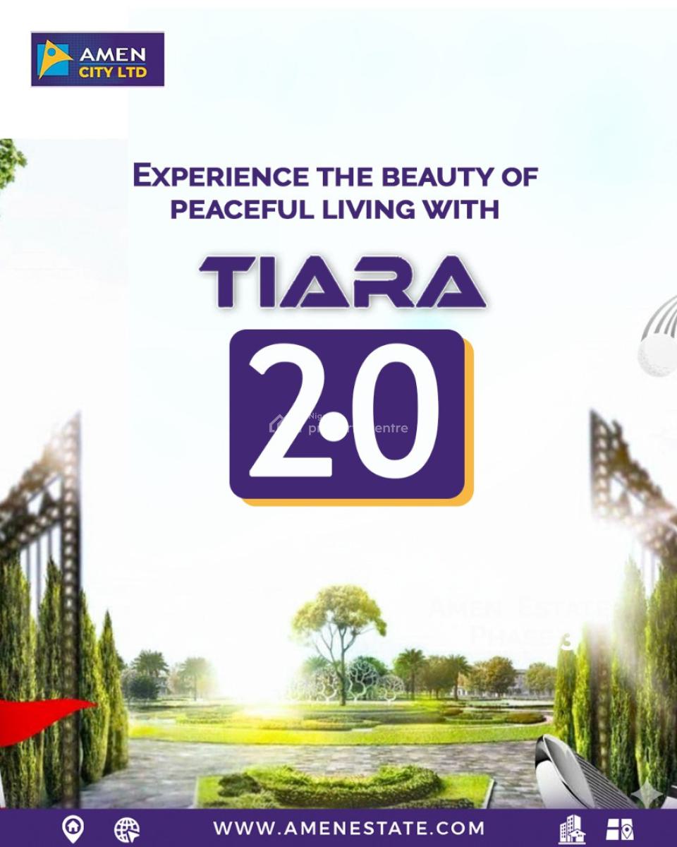 Own a C of O Land Minutes From The Lekki International Airport, Tiara 2.0, Ibeju Lekki, Lagos, Mixed-use Land for Sale