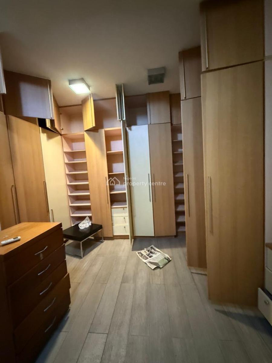 Three Bedrooms Terrace with 2 Rooms Bq, Swimming Pool and Gym, Ikoyi, Lagos, Terraced Duplex for Rent