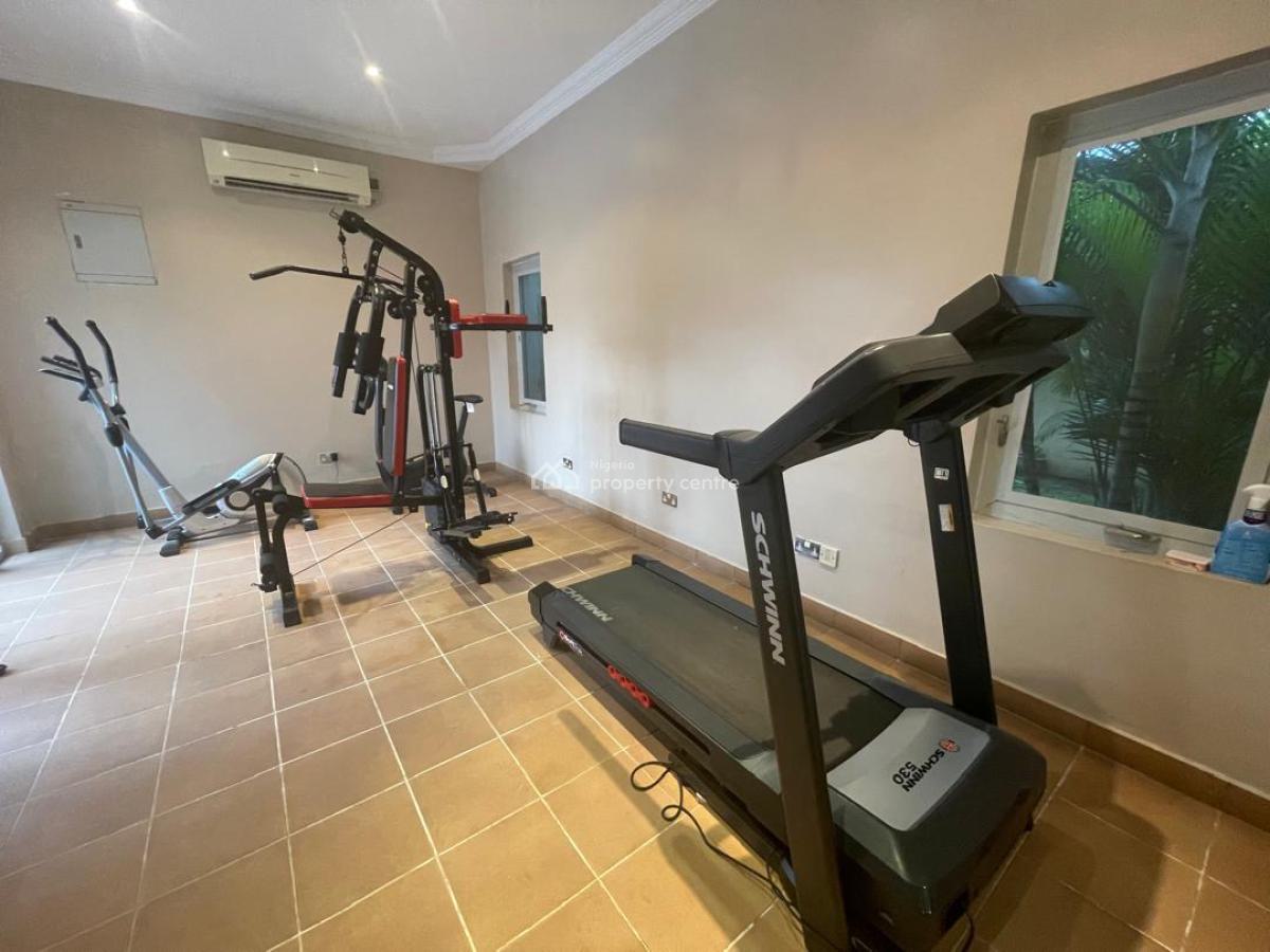 Three Bedrooms Terrace with 2 Rooms Bq, Swimming Pool and Gym, Ikoyi, Lagos, Terraced Duplex for Rent