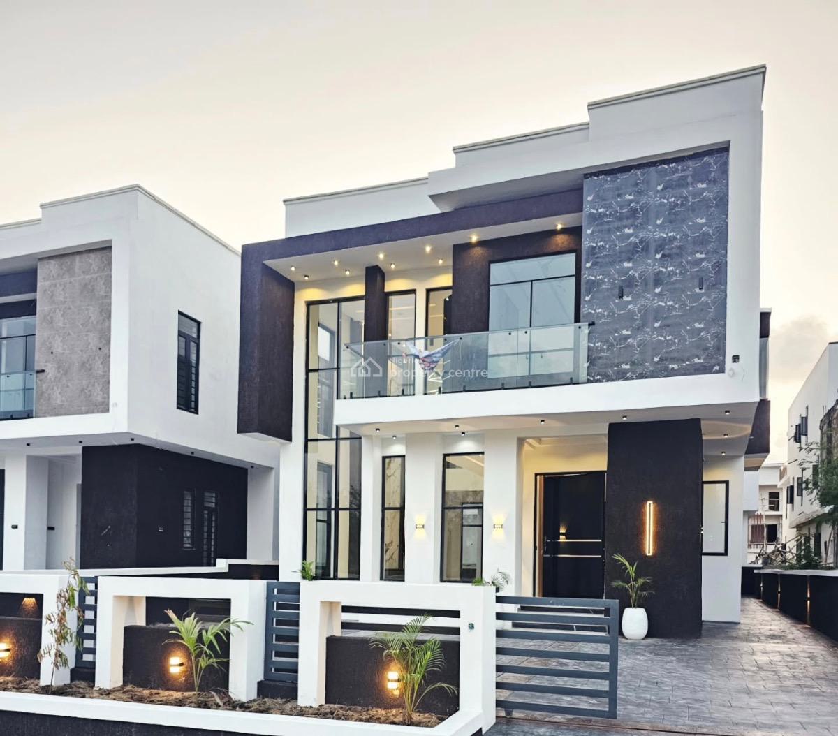 Brand New 5 Bedroom Detached Duplex with Swimming Pool, Ikota, Ikota, Lekki, Lagos, Detached Duplex for Sale