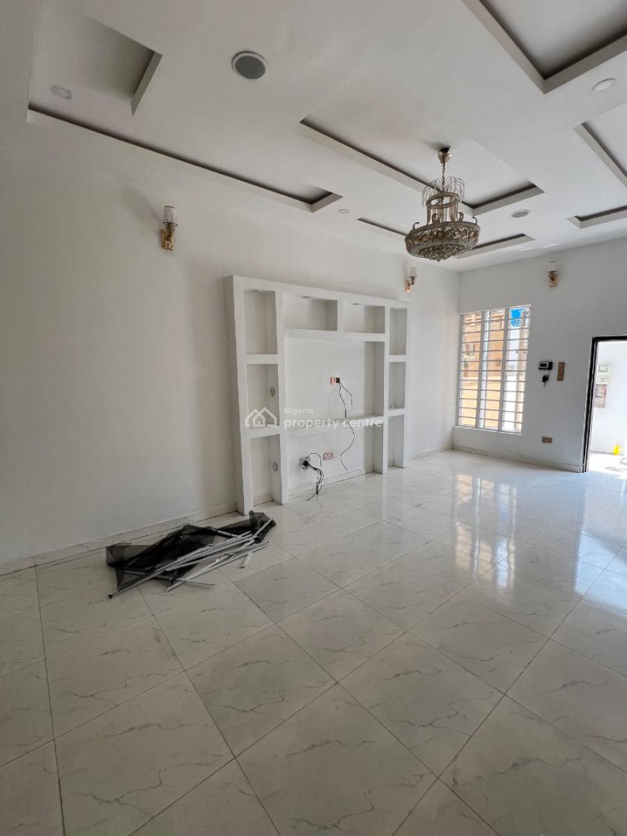 Contemporary Designed 4 Bedroom Semi Detached Duplex with a Bq., Chevron, Lekki, Lagos, Semi-detached Duplex for Rent