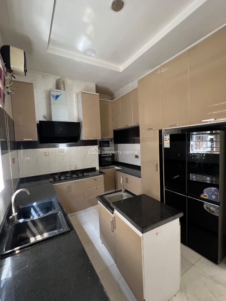 Contemporary Designed 4 Bedroom Semi Detached Duplex with a Bq., Chevron, Lekki, Lagos, Semi-detached Duplex for Rent