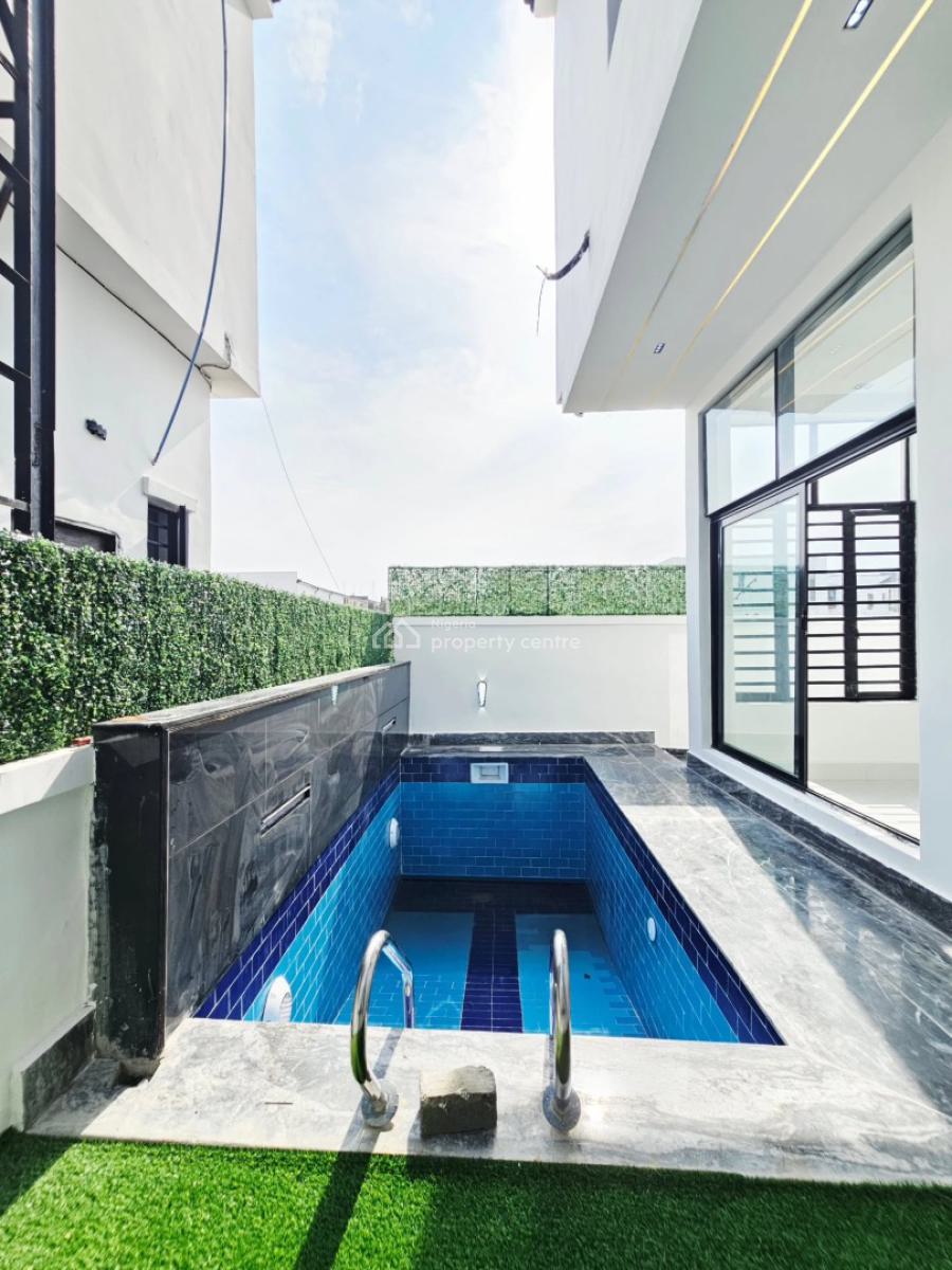 Modern 5 Bedroom Detached Duplex with Swimming Pool and Bq, Chevron, Lekki, Lagos, Detached Duplex for Sale