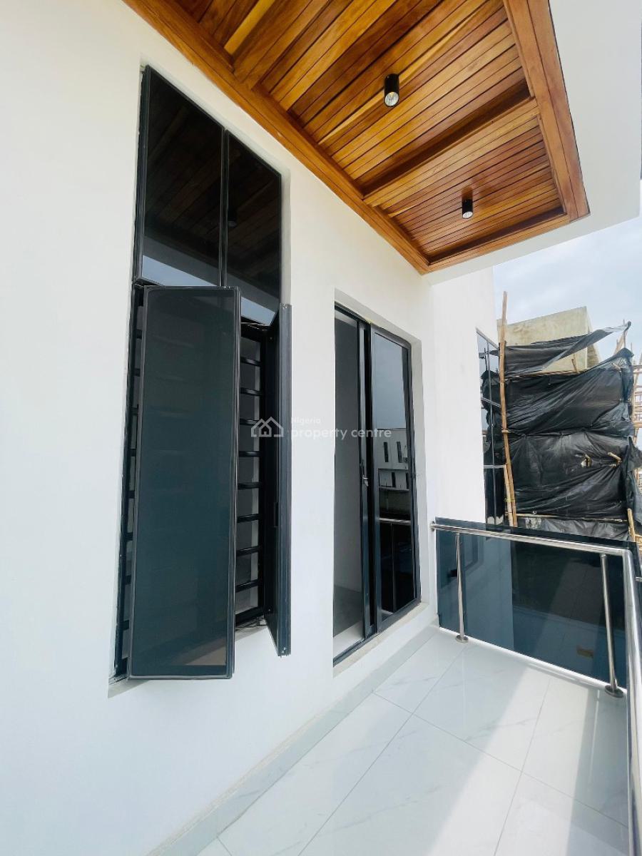 Nicely Built 4 Bedroom Semi Detached Duplex with Bq, Chevron, Lekki, Lagos, House for Sale