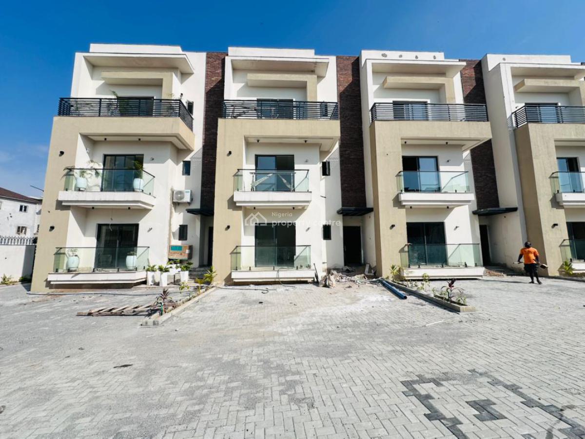 Elegant 4-bedroom Terrace Duplex with Bq, Life Camp, Abuja, Terraced Duplex for Sale