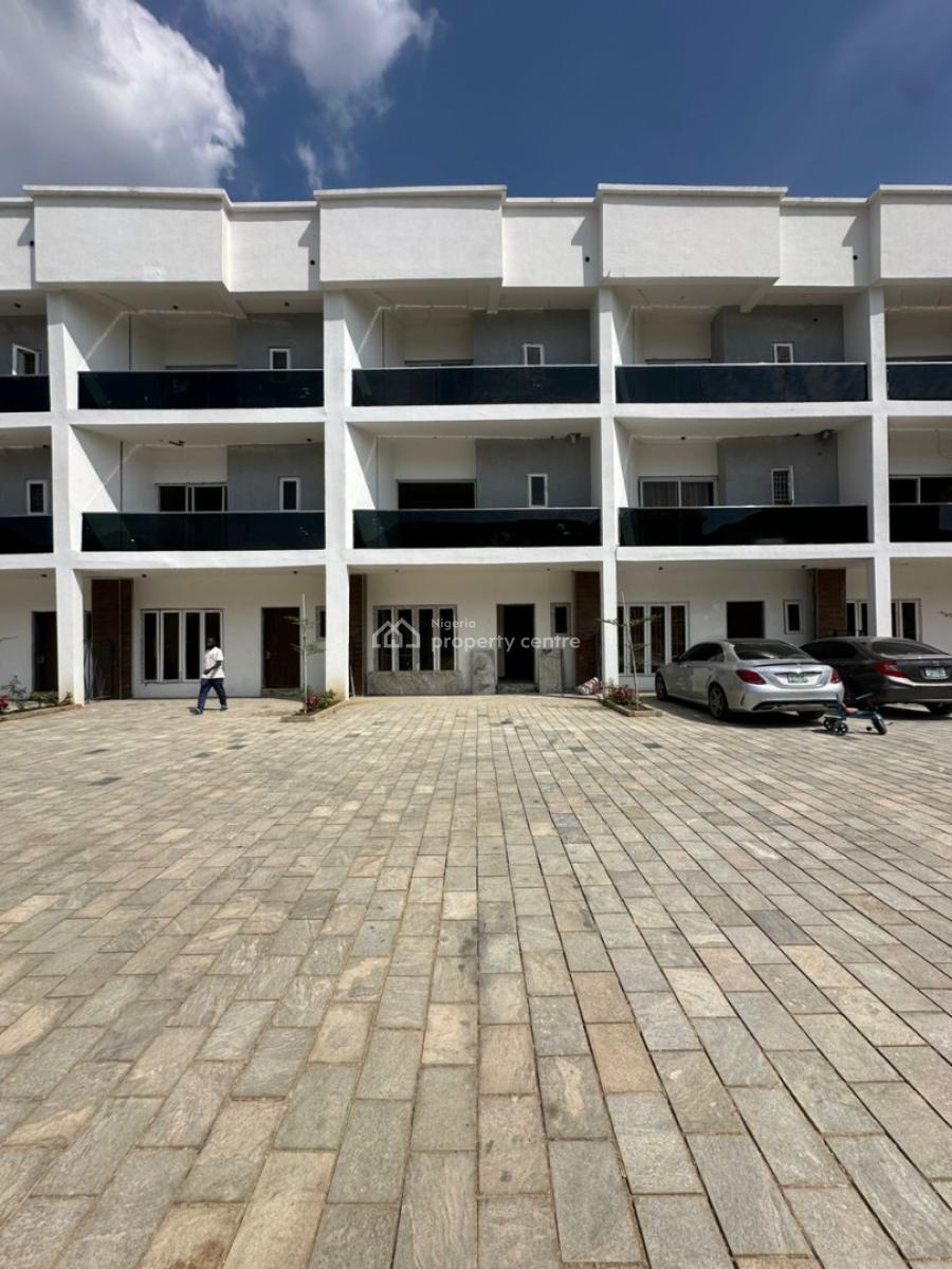 Beautifully Built 4 Bedroom Terrace Duplex with Bq, Jahi, Abuja, Terraced Duplex for Sale