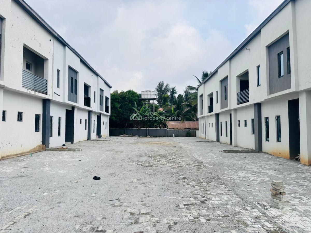 Exclusive 4-bedroom Terraced Duplex Semi-finished, Gwarinpa, Abuja, Terraced Duplex for Sale