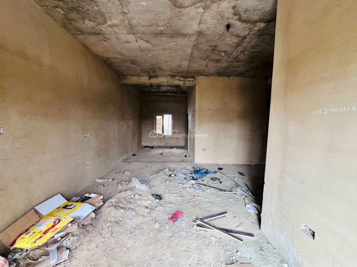 Exclusive 4-bedroom Terraced Duplex Semi-finished, Gwarinpa, Abuja, Terraced Duplex for Sale