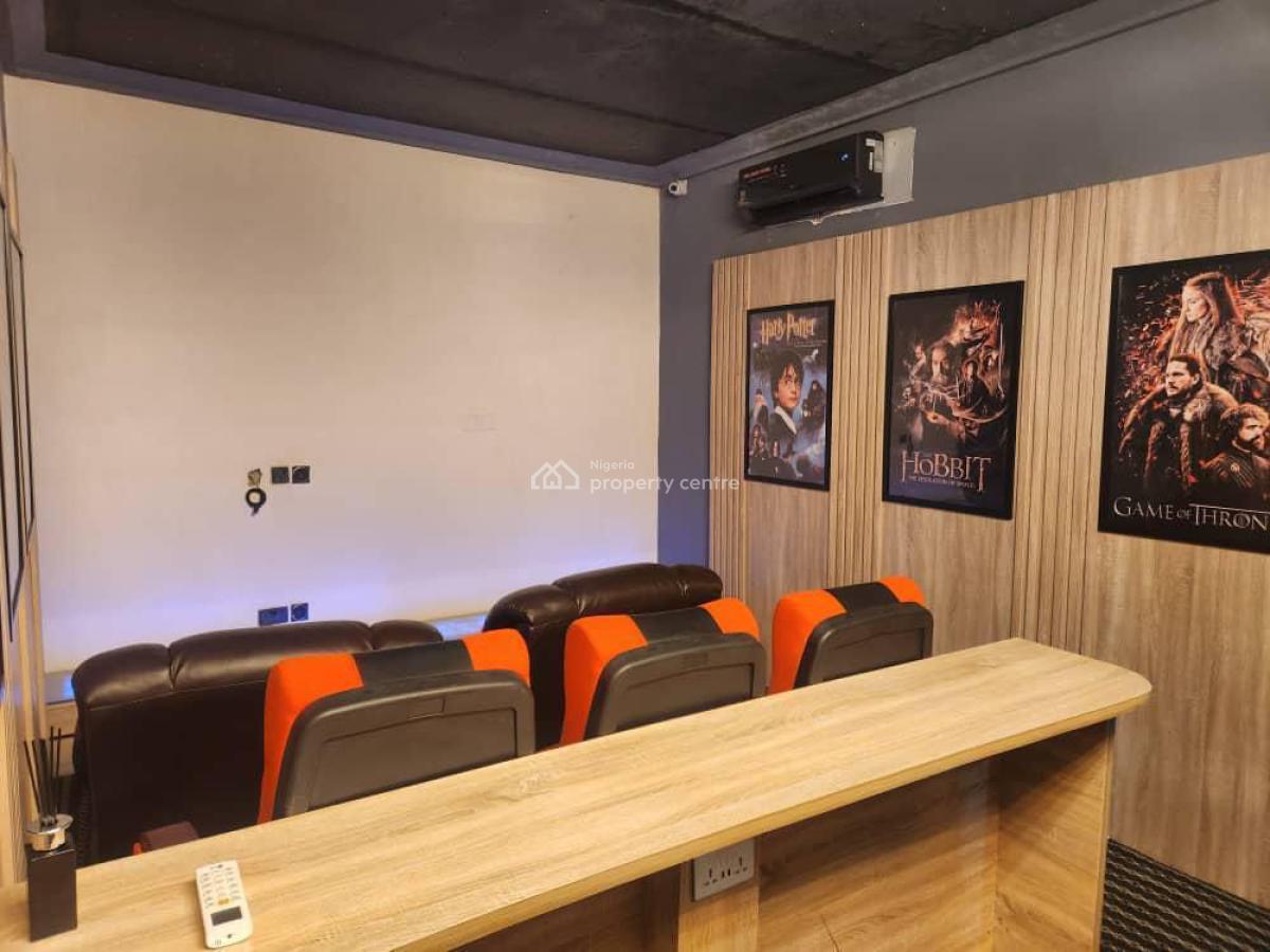 Stunning 5-bedroom Fully Furnished Detached Duplex with Bq & Cinema, Megamound Estate, Ikota, Lekki, Lagos, Detached Duplex for Sale