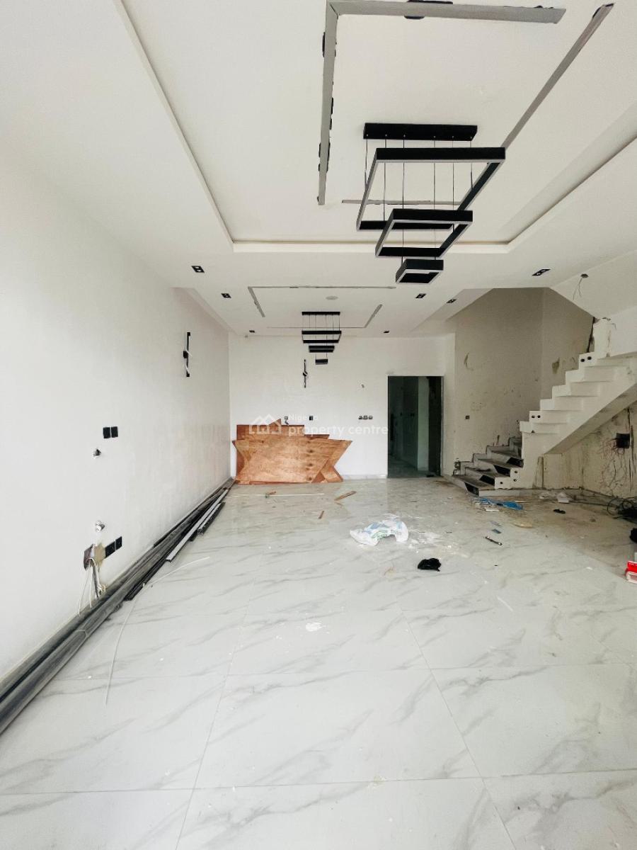 Breathtaking 4 Bedroom Semi Detached Duplex with Bq in a Secured Area, Chevron, Lekki, Lagos, Semi-detached Duplex for Sale