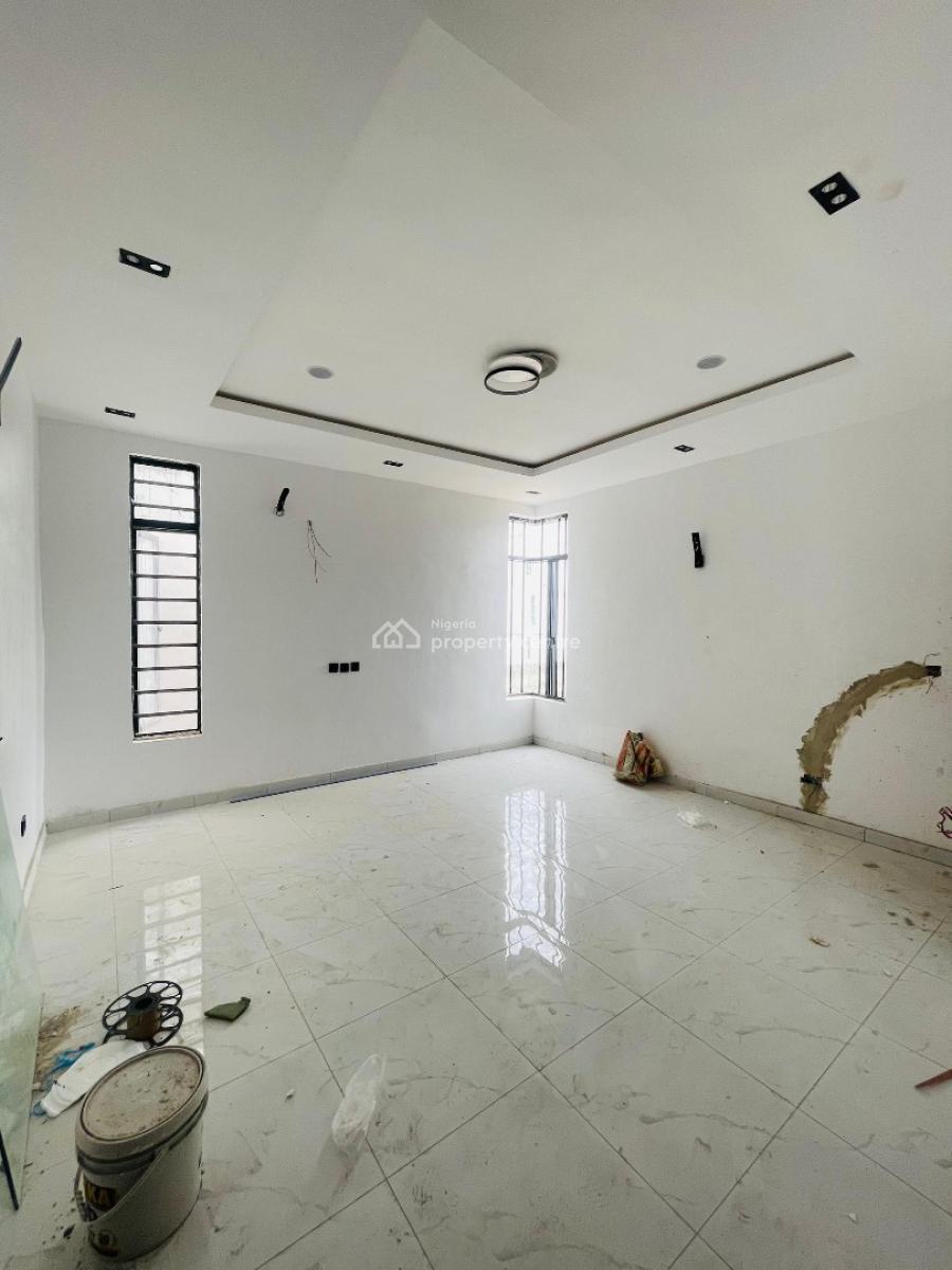 Breathtaking 4 Bedroom Semi Detached Duplex with Bq in a Secured Area, Chevron, Lekki, Lagos, Semi-detached Duplex for Sale