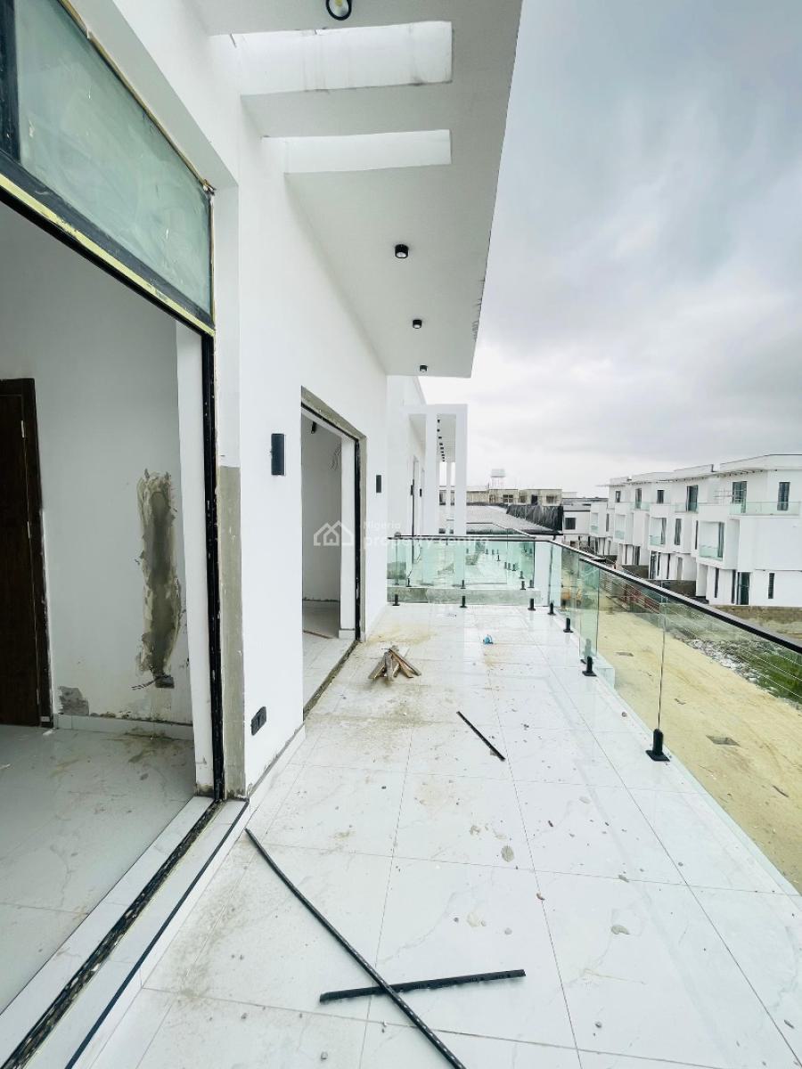 Breathtaking 4 Bedroom Semi Detached Duplex with Bq in a Secured Area, Chevron, Lekki, Lagos, Semi-detached Duplex for Sale