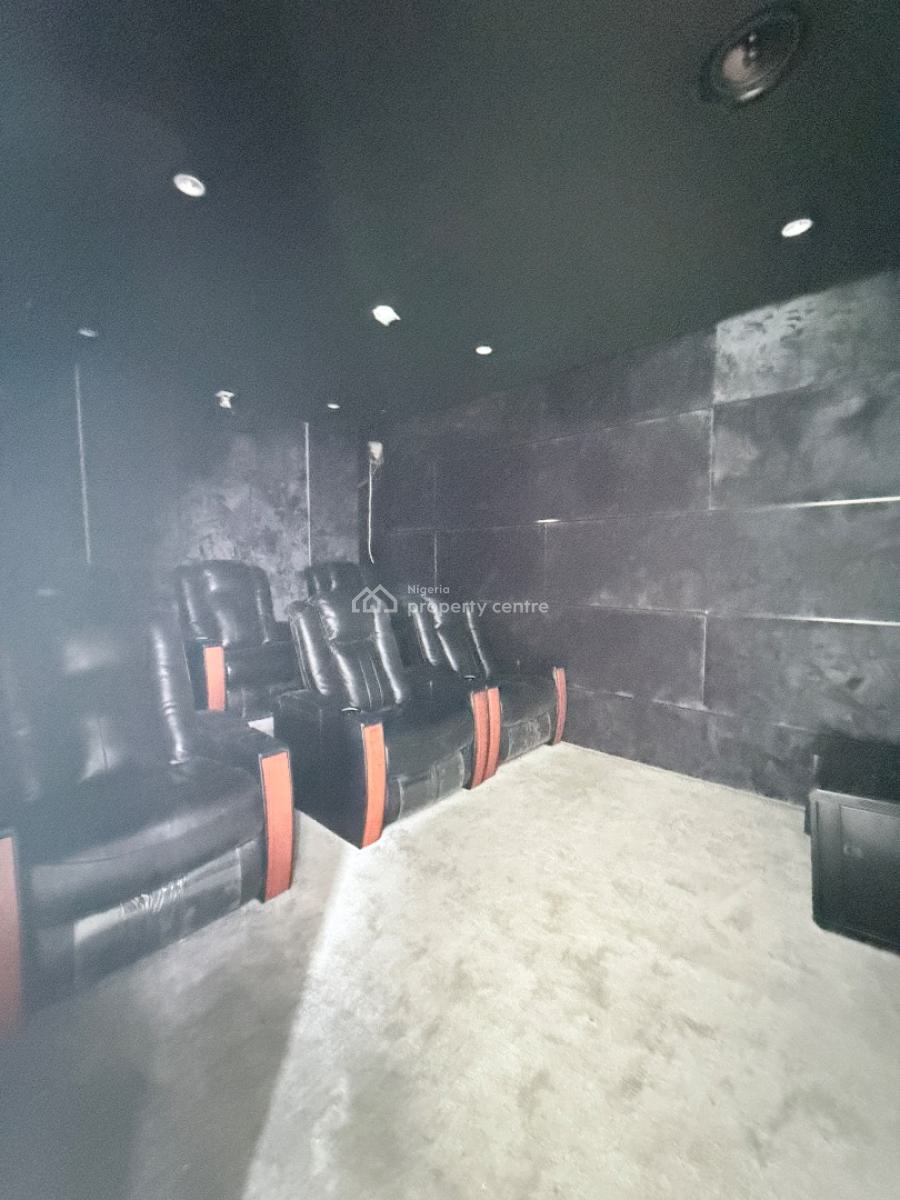 Luxury 5-bedroom Detached Home with Cinema & Pool, Royal Gardens, Ajah, Lagos, Detached Duplex for Sale