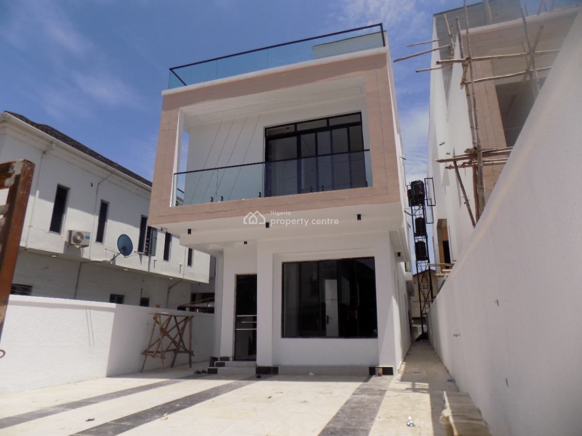Very Big 5 Bedroom Fully Detached Duplex with Bq +swimming Pool, Ologolo, Lekki, Lagos, Detached Duplex for Sale
