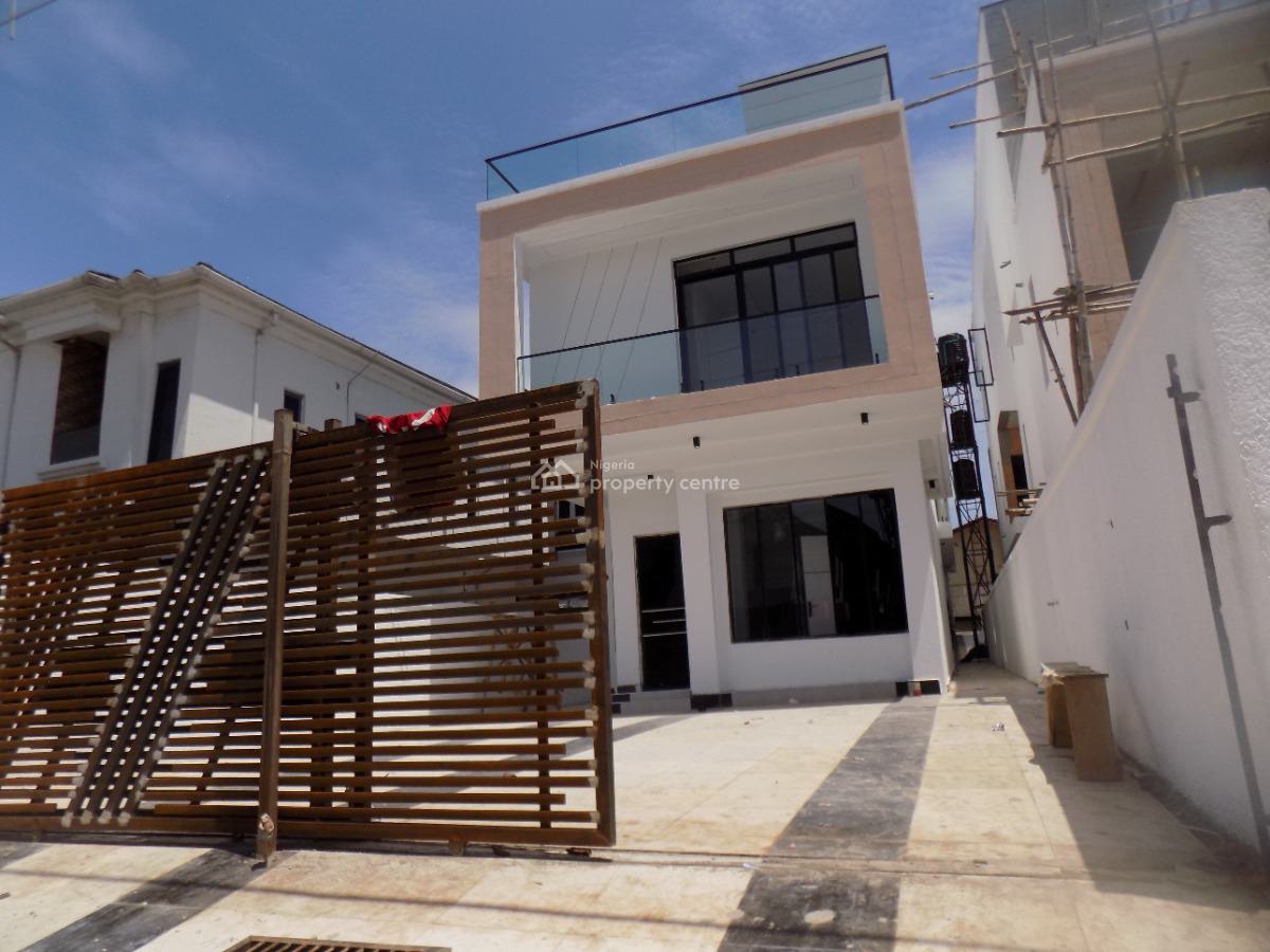 Very Big 5 Bedroom Fully Detached Duplex with Bq +swimming Pool, Ologolo, Lekki, Lagos, Detached Duplex for Sale